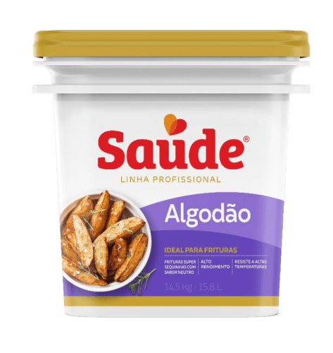 Óleo de Algodão Saúde 14,5Kg/15,8L - 1 Unidade